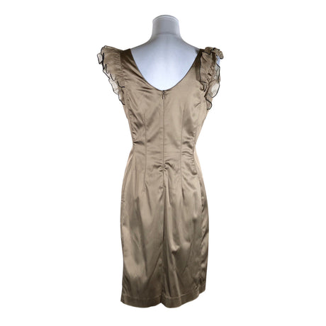 Naisten InWear - Juhlamekko, koko 40 - Beige (2)