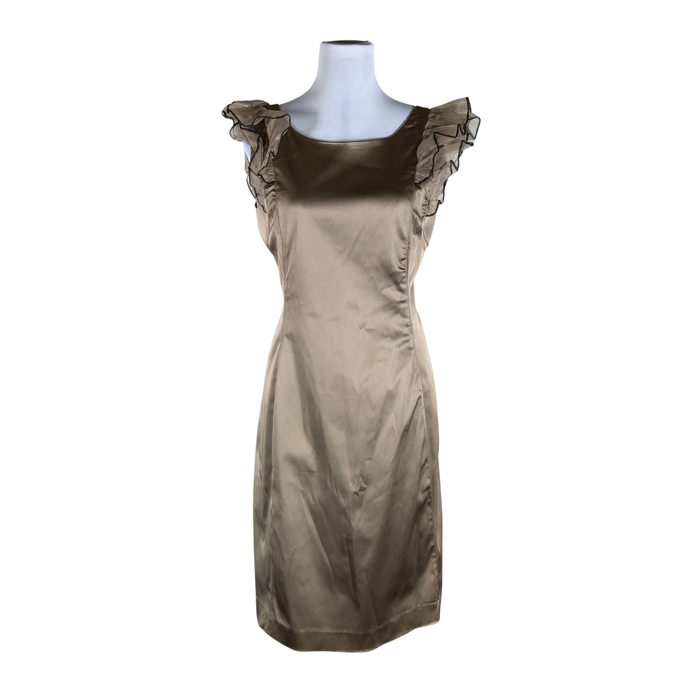 Naisten InWear - Juhlamekko, koko 40 - Beige (1)