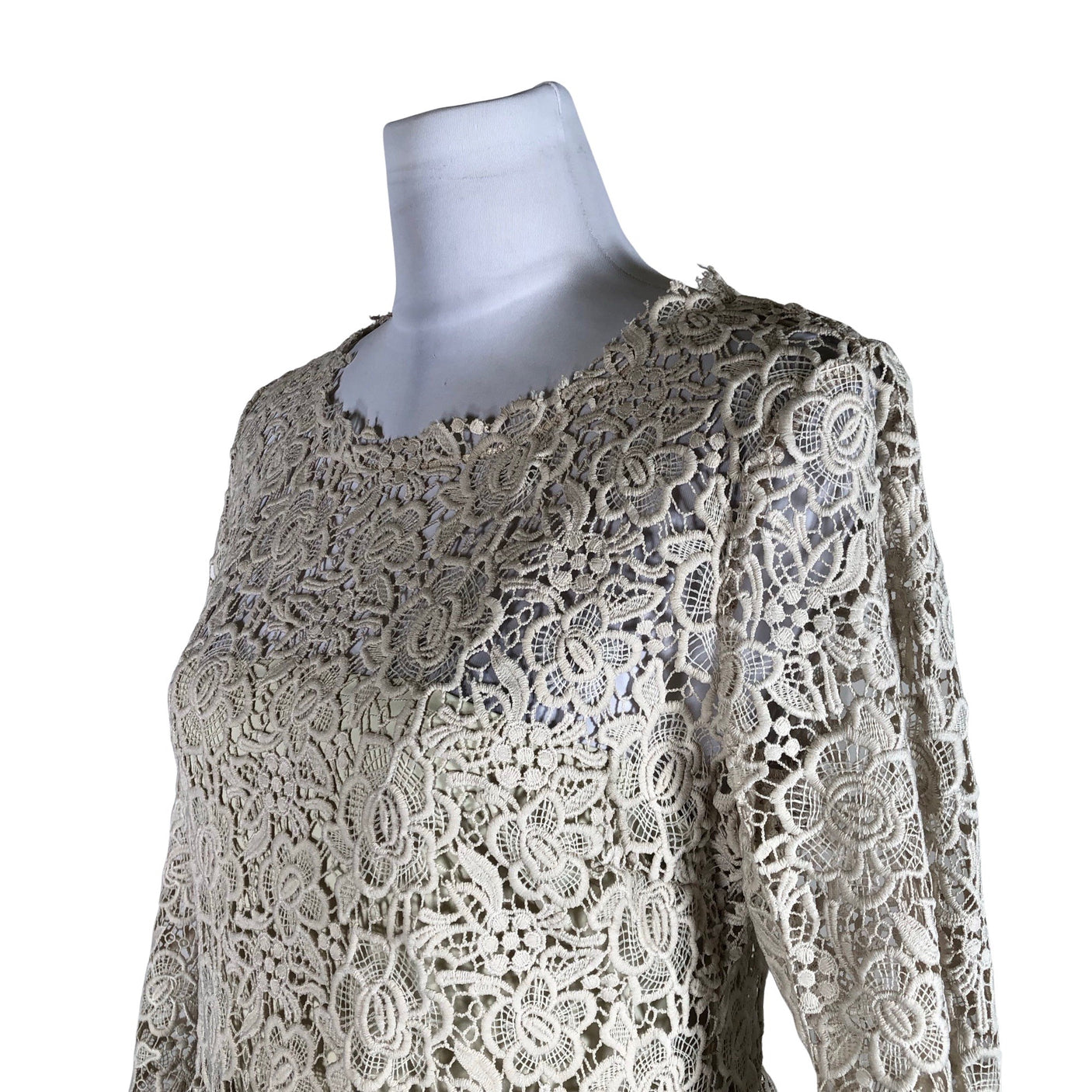 Naisten Sand - Juhlamekko, koko 40 - Beige (3)