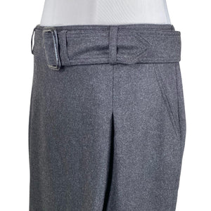 Naisten Burberry - Suora hame, koko 38 - Harmaa (3)