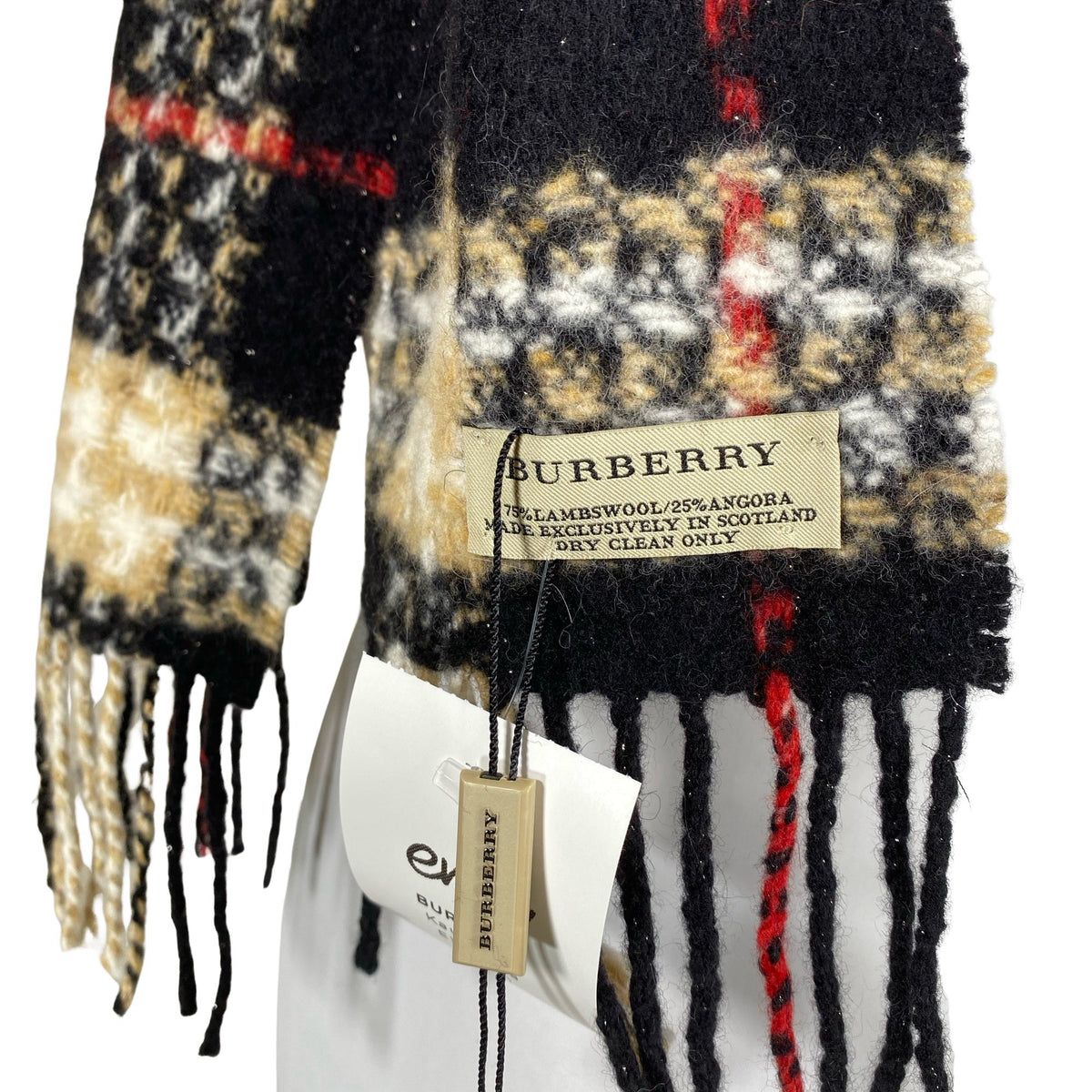 Naisten Burberry - Kaulaliina, koko Maxi - Musta (2)
