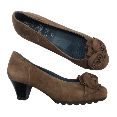 Naisten Caprice - Korkokengät, koko 36 - Ruskea ()