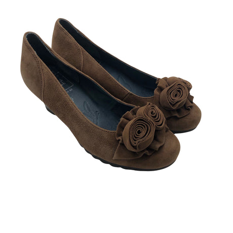 Naisten Caprice - Korkokengät, koko 36 - Ruskea (2)