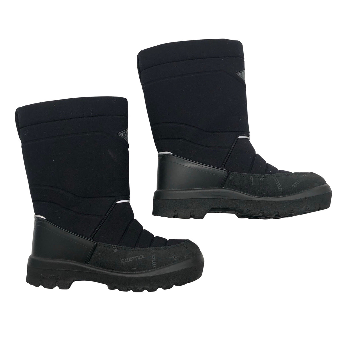 Unisex Kuoma - Talvikengät, koko 38 - Musta (1)