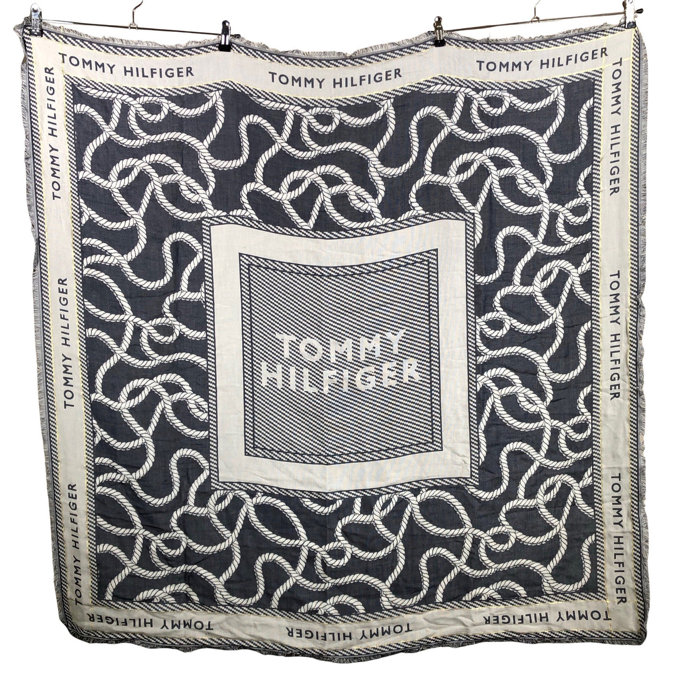 Naisten Tommy Hilfiger - Huivi, koko Maxi - Sininen (2)