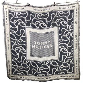 Naisten Tommy Hilfiger - Huivi, koko Maxi - Sininen (2)