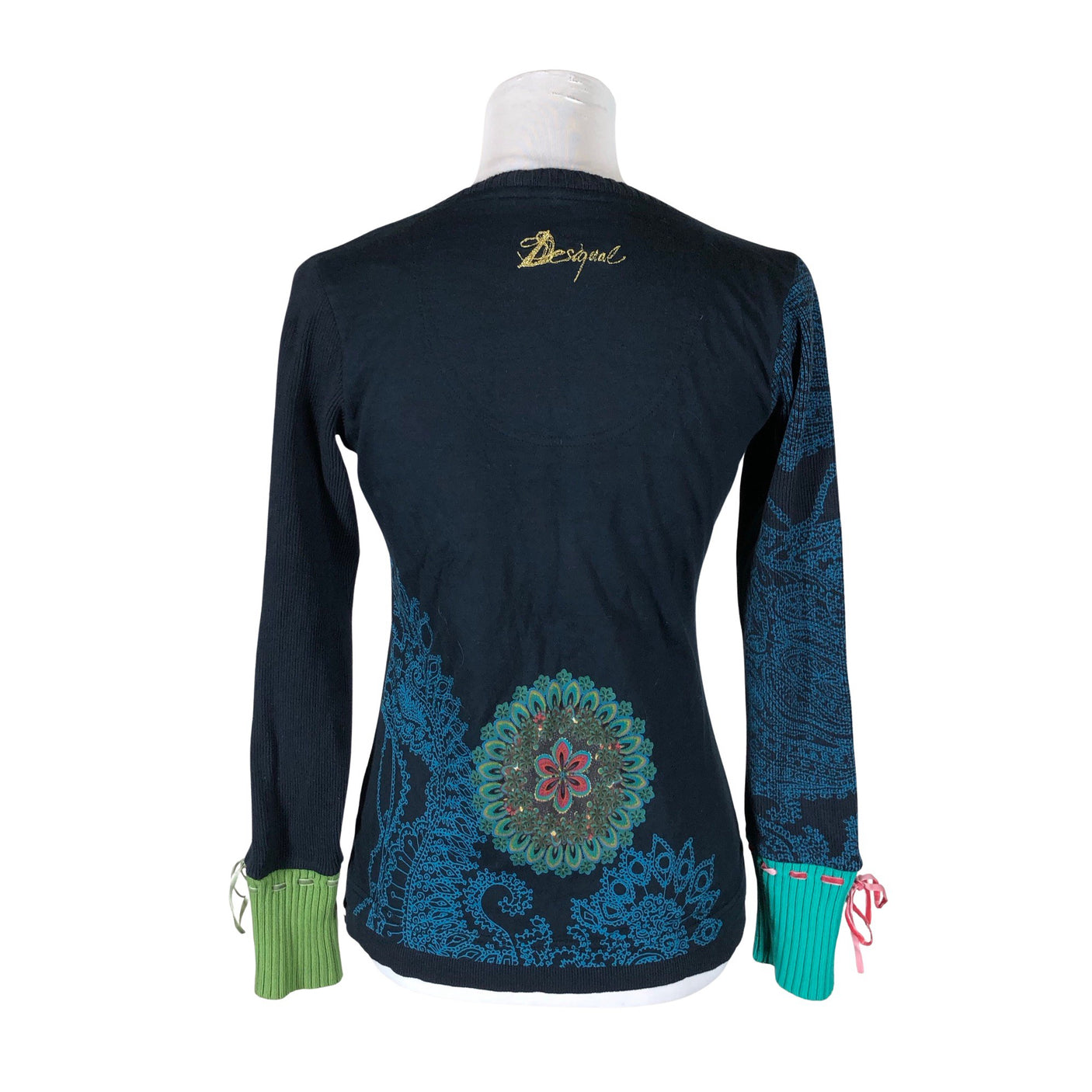 Naisten Desigual - Neulepaita, koko 36 - Sininen (2)