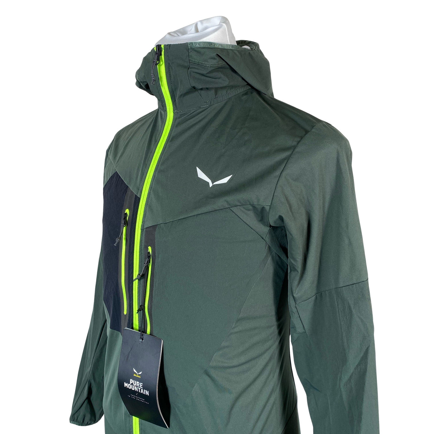 Miesten Salewa - Ulkoilutakki, koko XS - Vihreä (3)