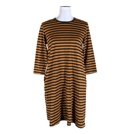 Naisten Marimekko - Trikoomekko, koko 38 - Keltainen ()