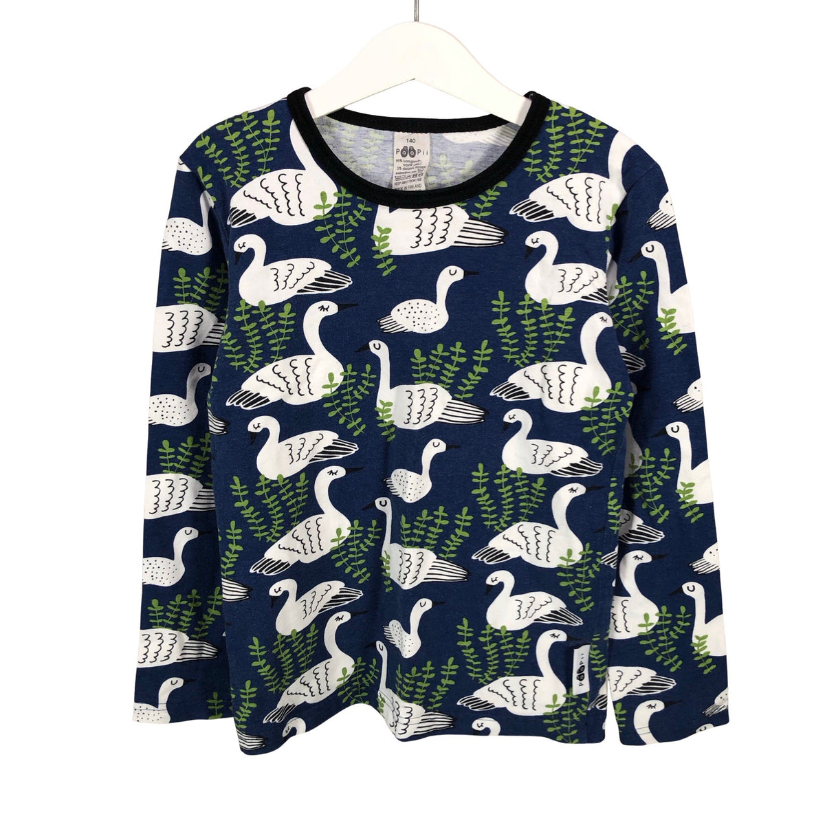 Unisex PaaPii - Trikoopaita, koko 134 - 140 - Sininen (1)