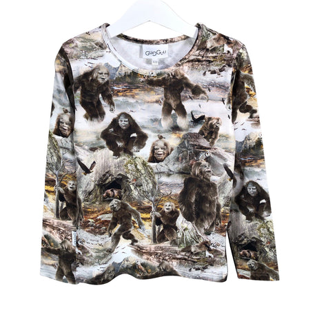 Unisex Gugguu - Trikoopaita, koko 116 - 122 - Ruskea ()