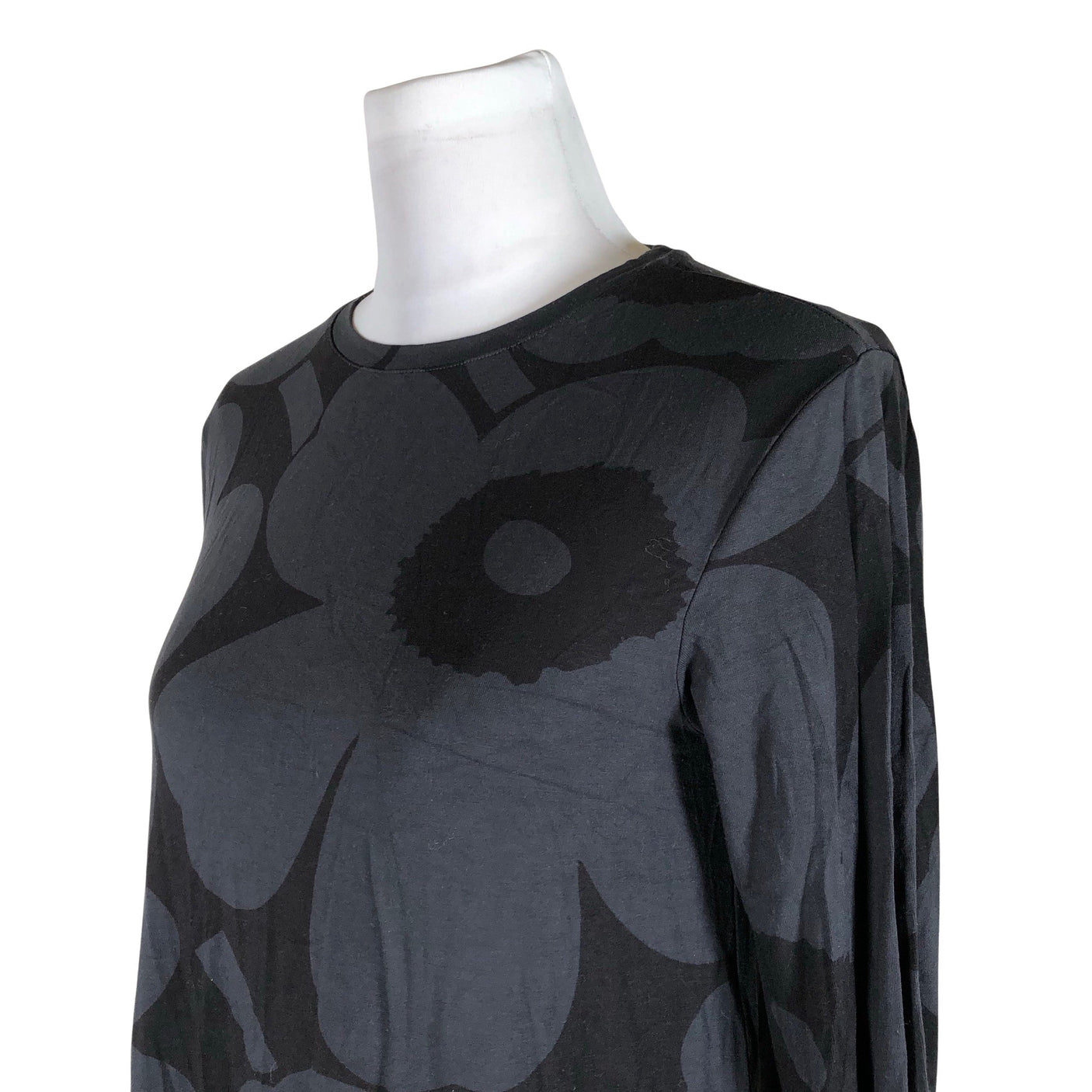 Naisten Marimekko - Trikoomekko, koko 34 - Harmaa (3)