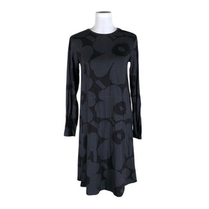 Naisten Marimekko - Trikoomekko, koko 34 - Harmaa (1)