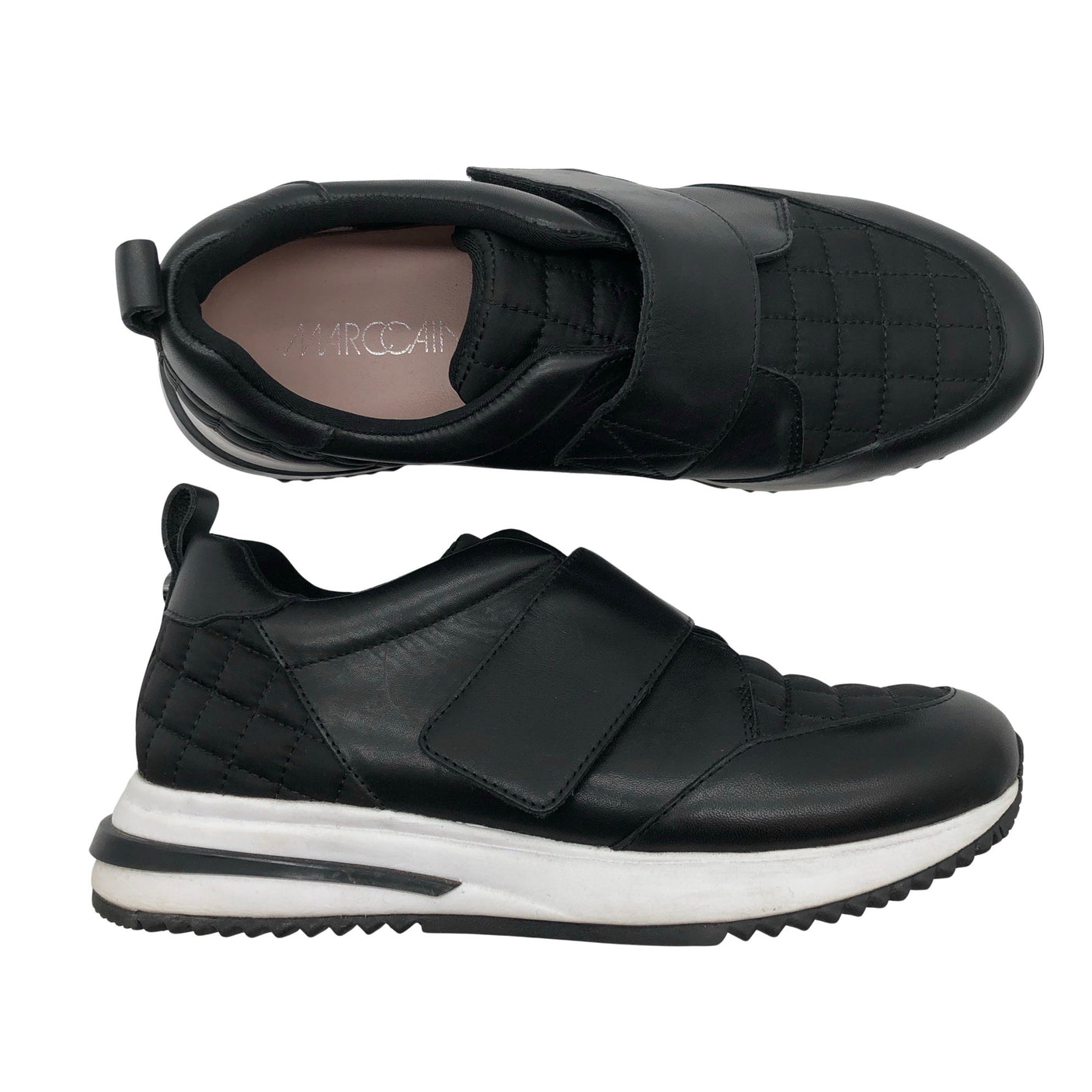 Naisten Marc Cain - Tennarit, koko 37 - Musta (1)