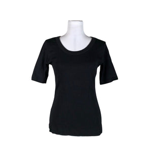 Naisten NOSH - T-paita, koko 40 - Musta (1)