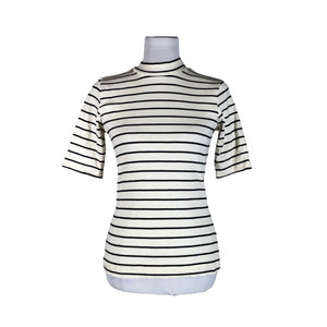 Naisten NOSH - T-paita, koko 40 - Beige (1)