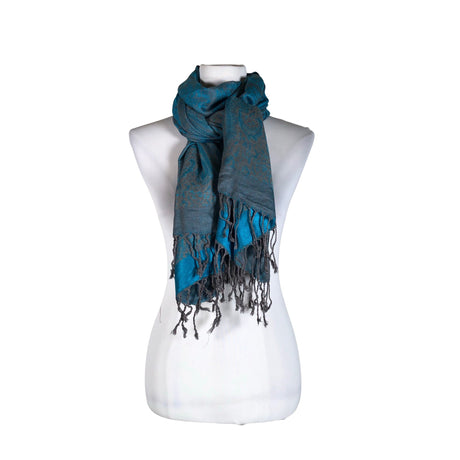 Naisten Pashmina - Huivi, koko Maxi - Sininen ()