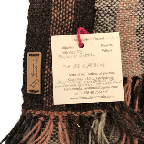 Naisten Handmade - Kaulaliina, koko Maxi - Ruskea (2)