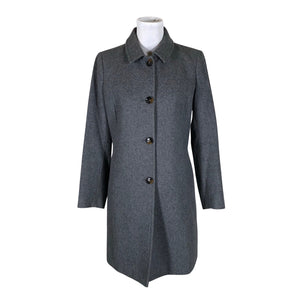 Naisten Benetton - Villakangastakki, koko 38 - Harmaa (1)