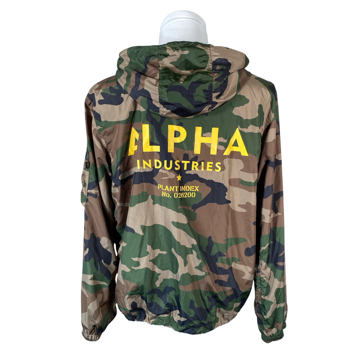 Miesten Alpha Industries - Ulkoilutakki, koko L - Vihreä (2)