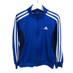 Unisex Adidas - Verryttelytakki, koko 122 - 128 - Sininen (1)