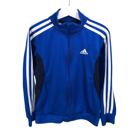 Unisex Adidas - Verryttelytakki, koko 122 - 128 - Sininen ()