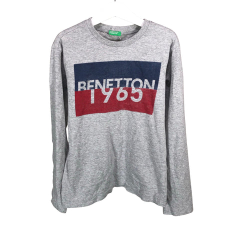 Unisex Benetton - Trikoopaita, koko 134 - 140 - Harmaa ()
