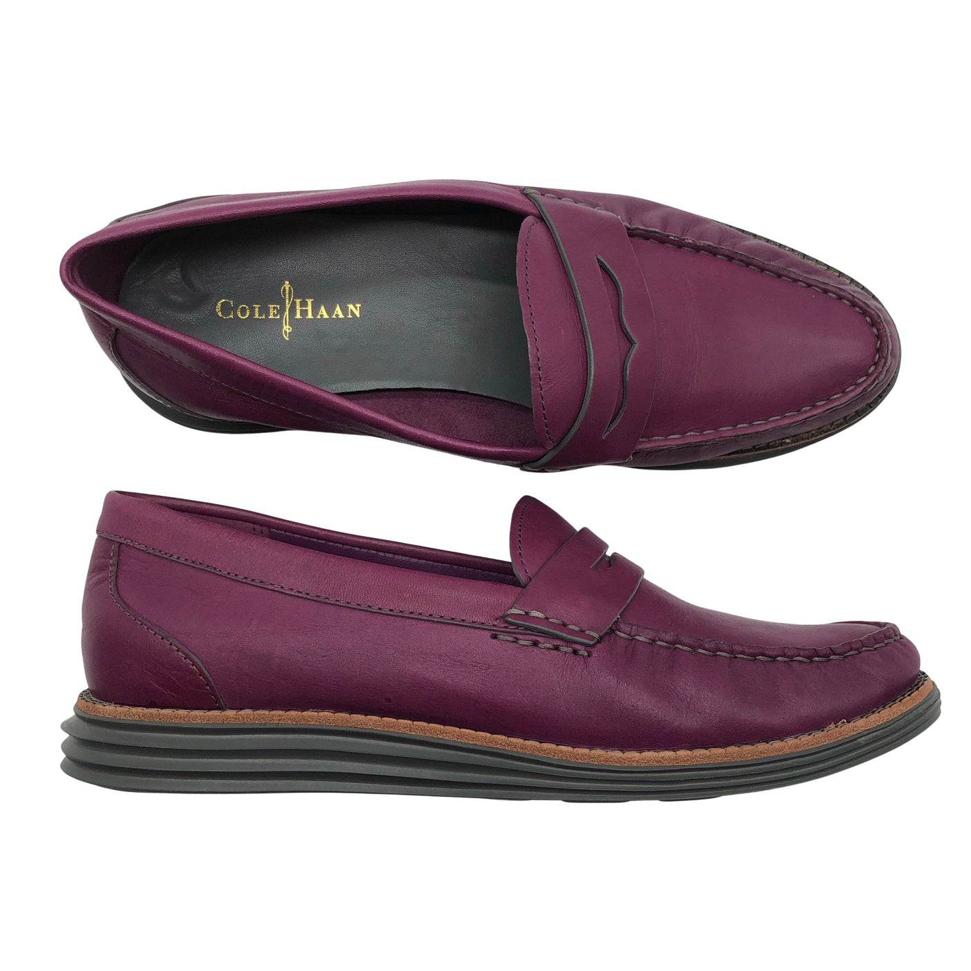 Naisten Cole Haan - Loaferit, koko 37 - Violetti (1)