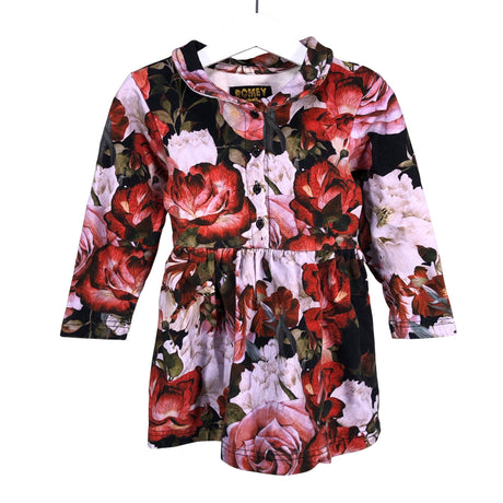 Tyttöjen Romey Loves Lulu - Collegemekko, koko 98 - 104 - Punainen ()