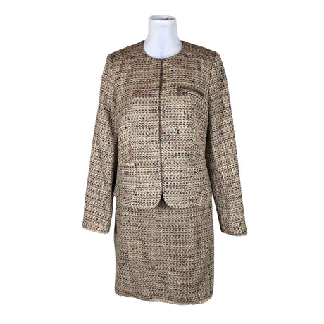 Naisten Esprit - Jakkupuku, koko 40 - Beige ()