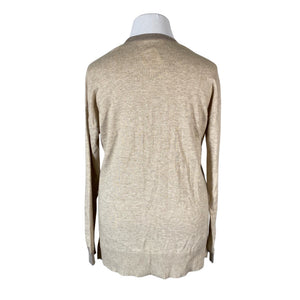 Naisten Esprit - Neuletakki, koko 42 - Beige (2)