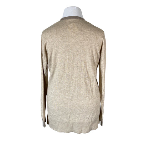 Naisten Esprit - Neuletakki, koko 42 - Beige (2)