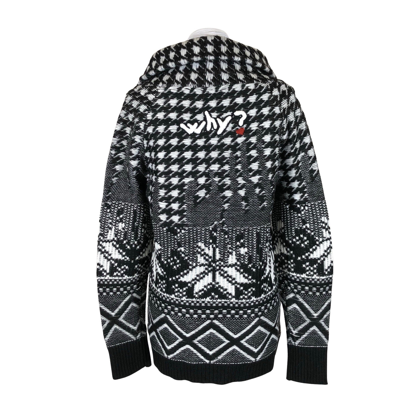 Naisten Desigual - Neuletakki, koko 40 - Musta (2)