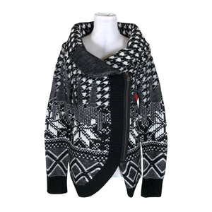 Naisten Desigual - Neuletakki, koko 40 - Musta (1)