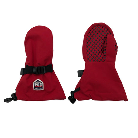 Unisex Hestra - Talvihanskat, koko 8 - 12 vuotta - Punainen ()
