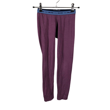 Unisex Dilling - Kerrastohousut, koko 122 - 128 - Violetti ()