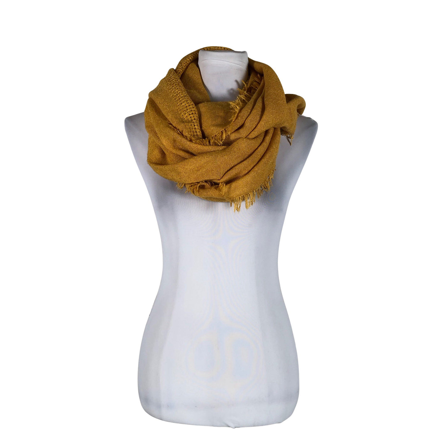 Naisten Esprit - Tuubihuivi, koko Midi - Keltainen (1)