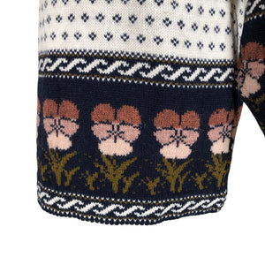 Naisten Handmade - Neulepaita, koko 40 - Valkoinen (3)