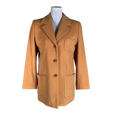 Naisten Your Face - Villakangastakki, koko 38 - Keltainen ()