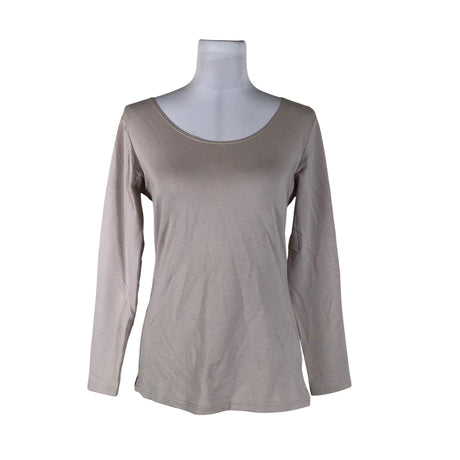 Naisten Uniqlo - Trikoopaita, koko 40 - Beige ()