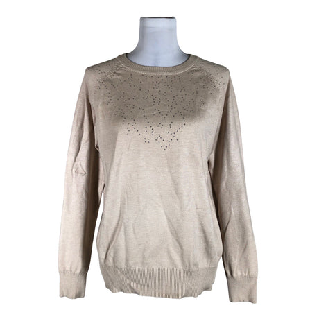 Naisten O.I.S - Neulepaita, koko 38 - Beige ()