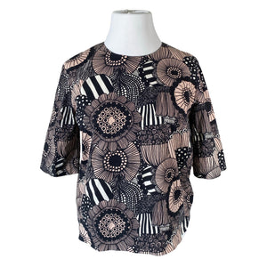 Naisten Marimekko - Lyhythihainen pusero, koko 42 - Vaaleanpunainen (1)