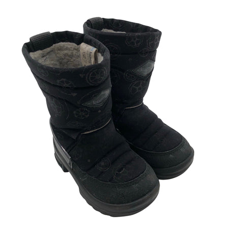 Unisex Kuoma - Talvikengät, koko 26 - Musta