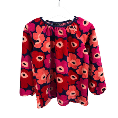 Tyttöjen Marimekko - Collegepaita, koko 110 - 116 - Pinkki ()