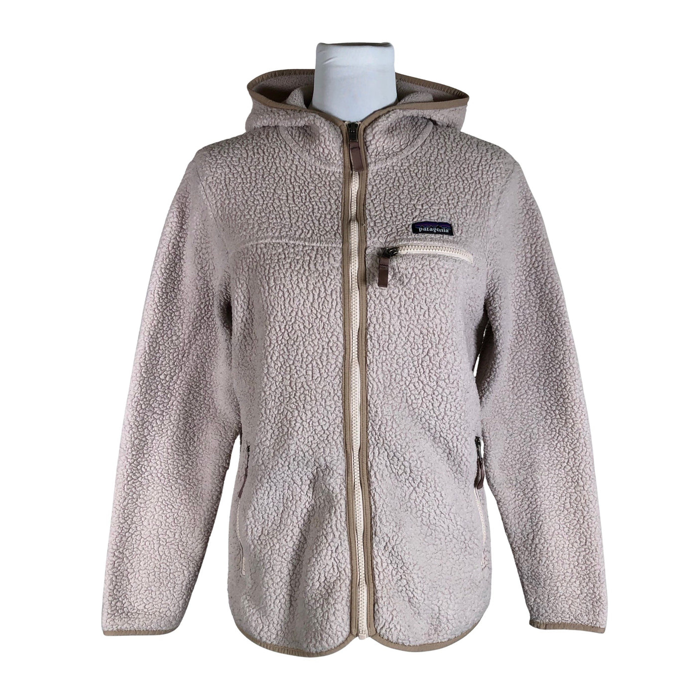 Naisten Patagonia - Fleecetakki, koko 38 - Beige (1)
