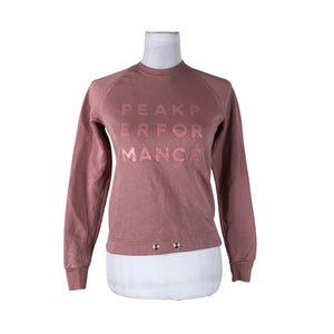 Naisten Peak Performance - Collegepaita, koko 34 - Vaaleanpunainen (1)