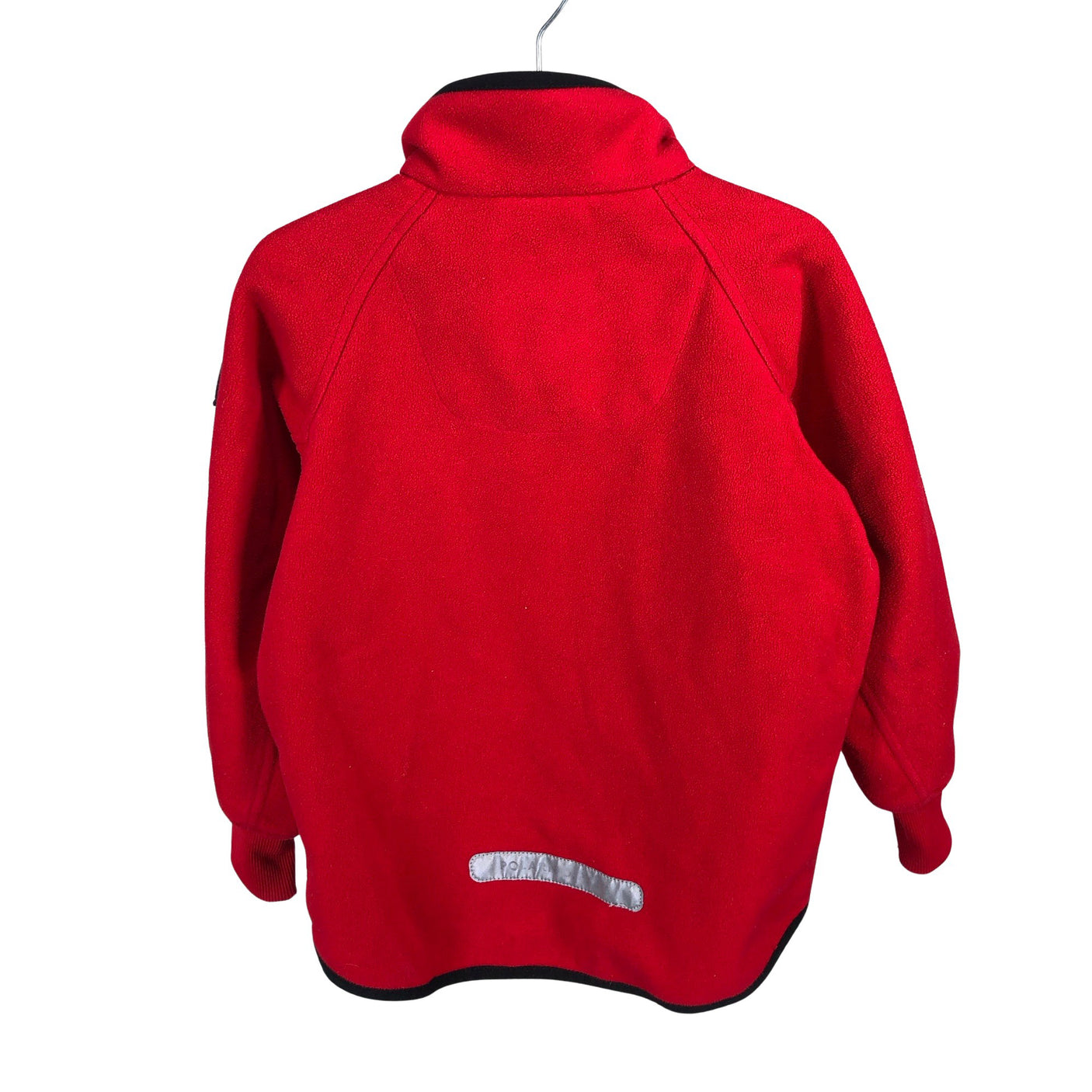 Unisex Polarn O. Pyret - Windfleecetakki, koko 104 - 110 - Punainen (2)