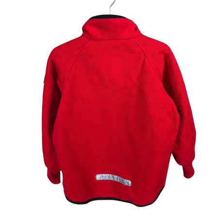 Unisex Polarn O. Pyret - Windfleecetakki, koko 104 - 110 - Punainen (2)