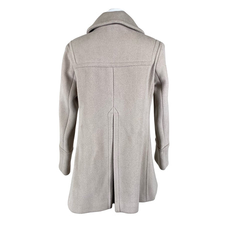 Naisten Burberry - Villakangastakki, koko 38 - Beige (2)