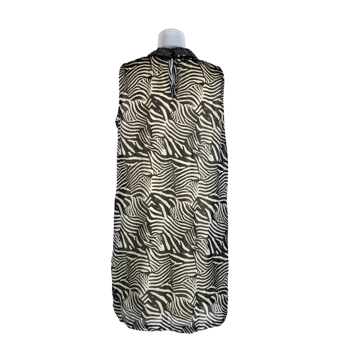 Naisten Ze-Ze - Sifonkimekko, koko 40 - Beige (2)